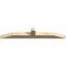 Ekena Millwork Portland Rough Sawn Timber Gable Bracket, Douglas Fir, 60"W x 10"H x 4"D x 4"F, 4/12 Pitch GBW060X10X0404POR00RDF - alternate 3
